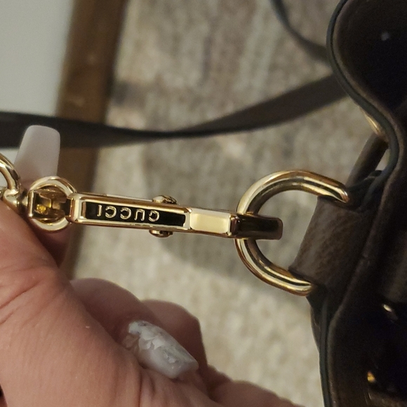 Gucci Ophidia GG Mini Monogrammed Bucket Bag - Picture 7 of 12